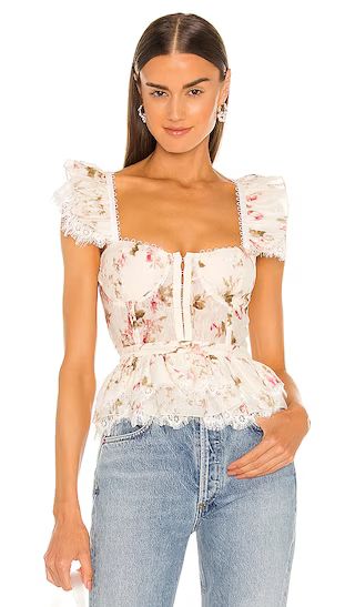 Delphina Top in English Rose | Revolve Clothing (Global)