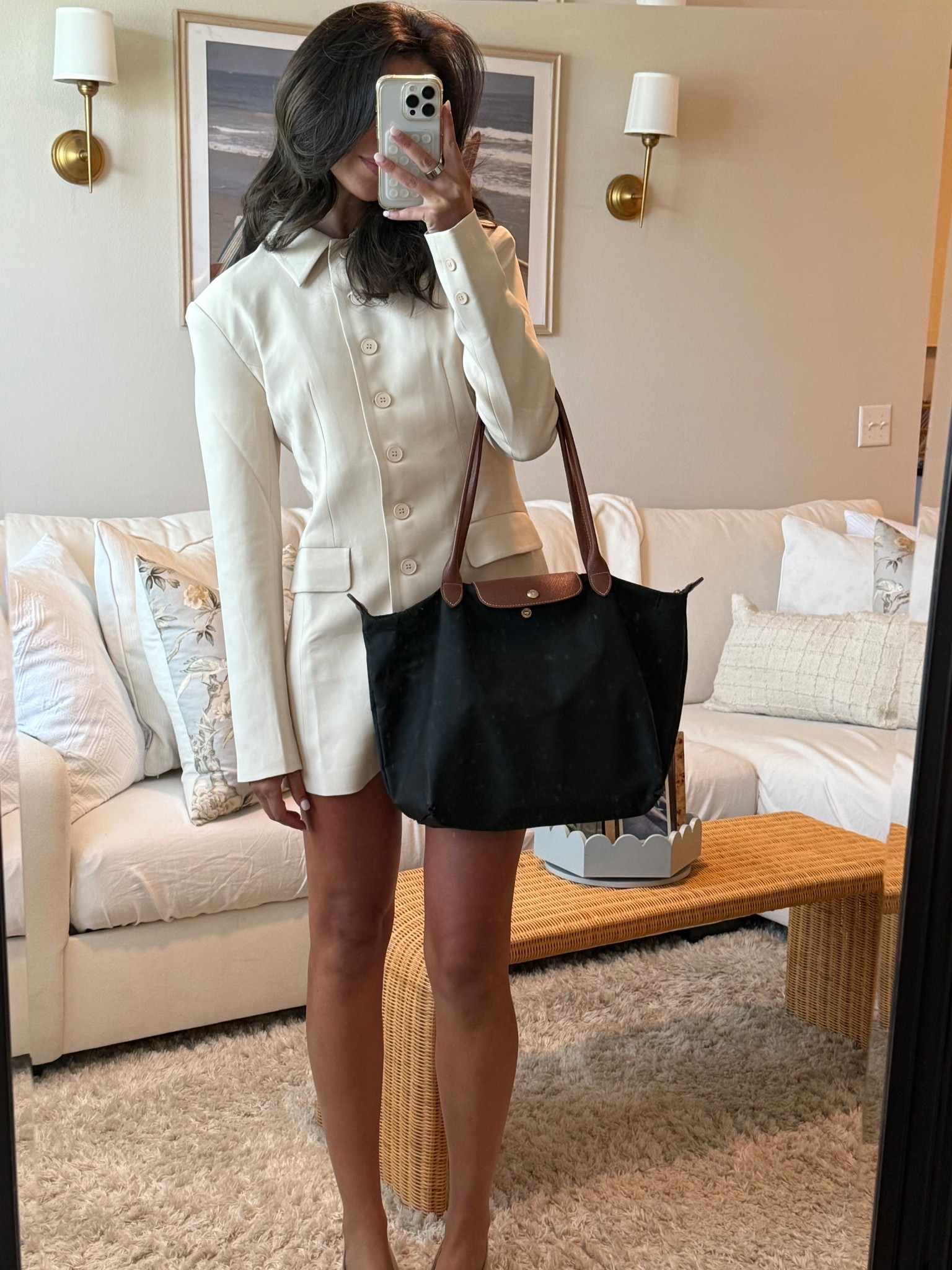 My favorite work dress and so affordable! For reference I’m 5’9” and I got a medium and am typically a small! Definitely size up 