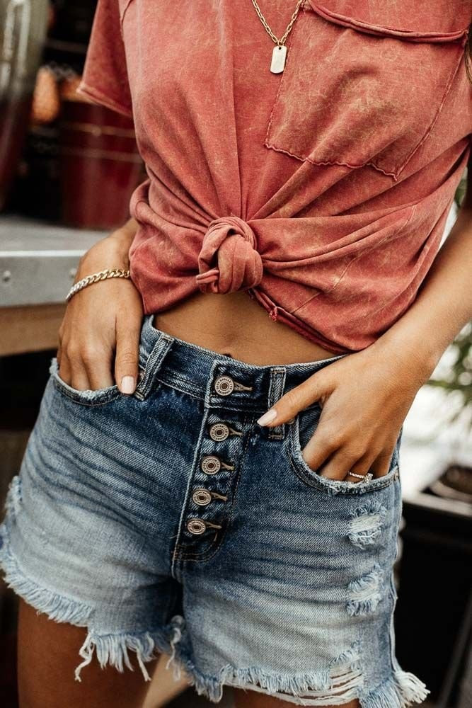 Dean Distressed Shorts - böhme | Böhme US