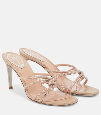 Mules in suede con decorazione | Mytheresa (INTL)