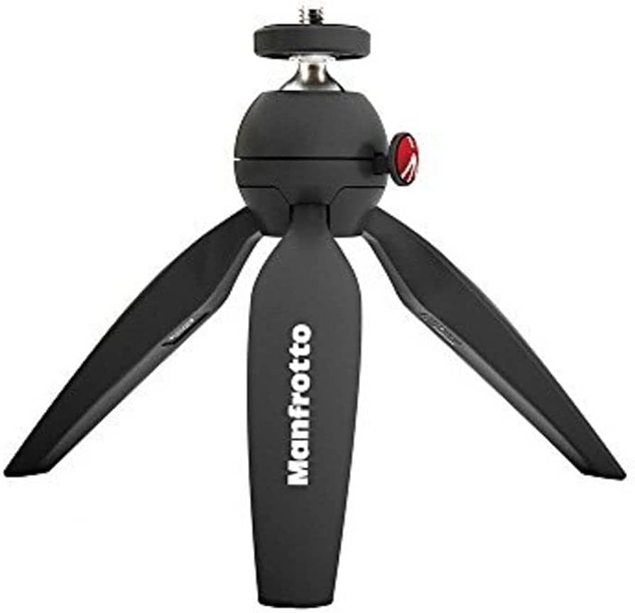 Manfrotto MTPIXIMII-B, PIXI Mini Tripod with Handgrip for Compact System Cameras, for DSLR, Mirro... | Amazon (US)