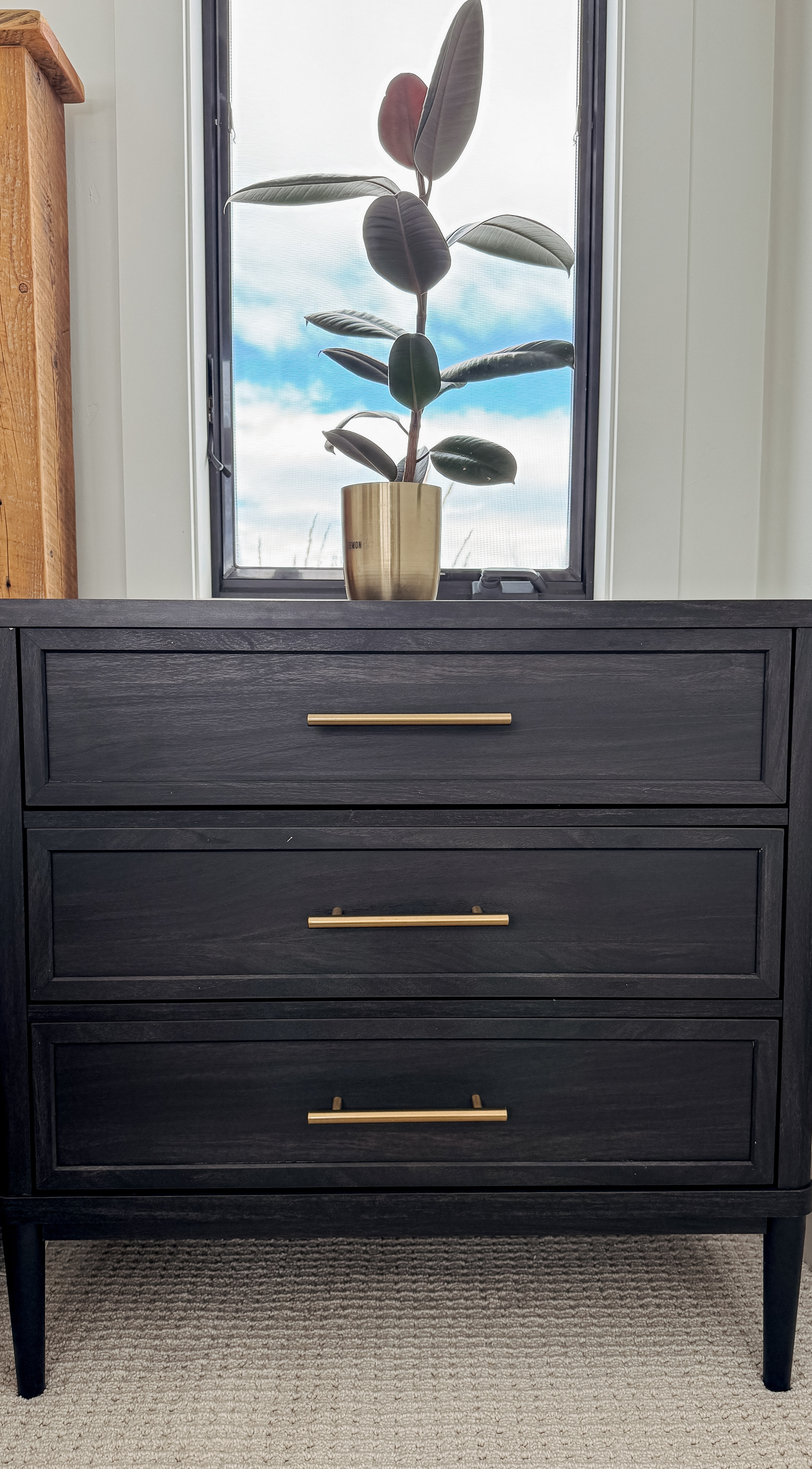 In case you missed it, these are our new bedside tables! We upgraded from a very small floating bedside table to these, and they make the narrow room feel SO MUCH wider!! Plus they are so much more functional for daily use. Highly recommend!! #walmart #homedecor #bedsidetables #nightstand 

 #LTKHome