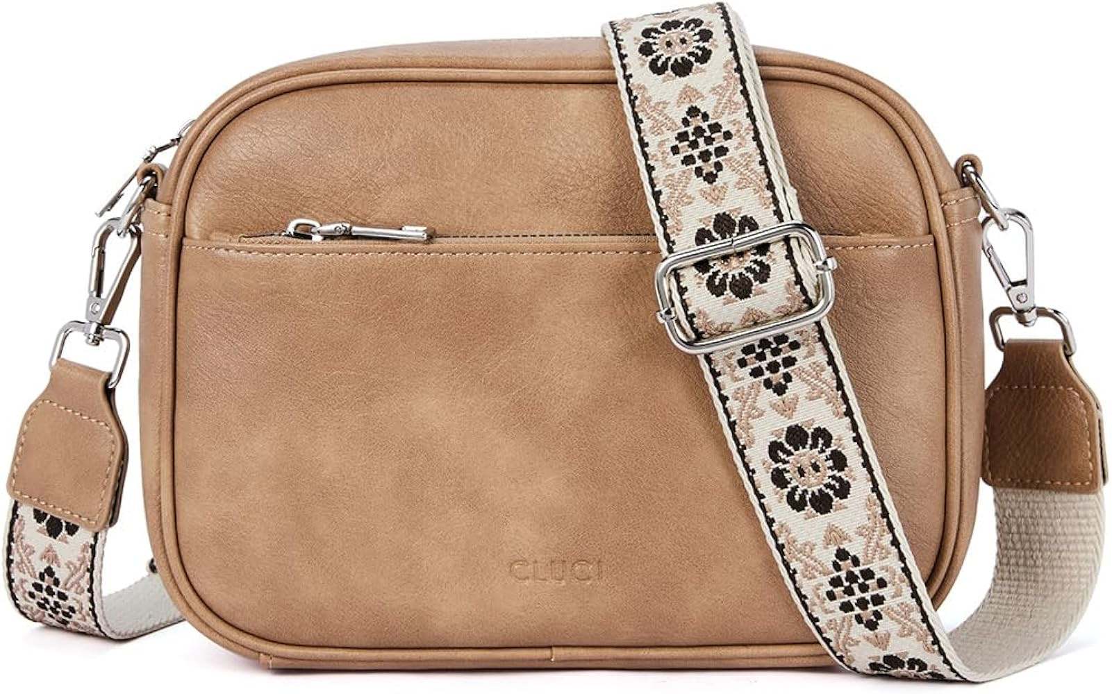 Crossbody Bags for Women, Vegan Leather Shoulder Handbags 2024，Purses for Women with Adjustable... | Amazon (US)