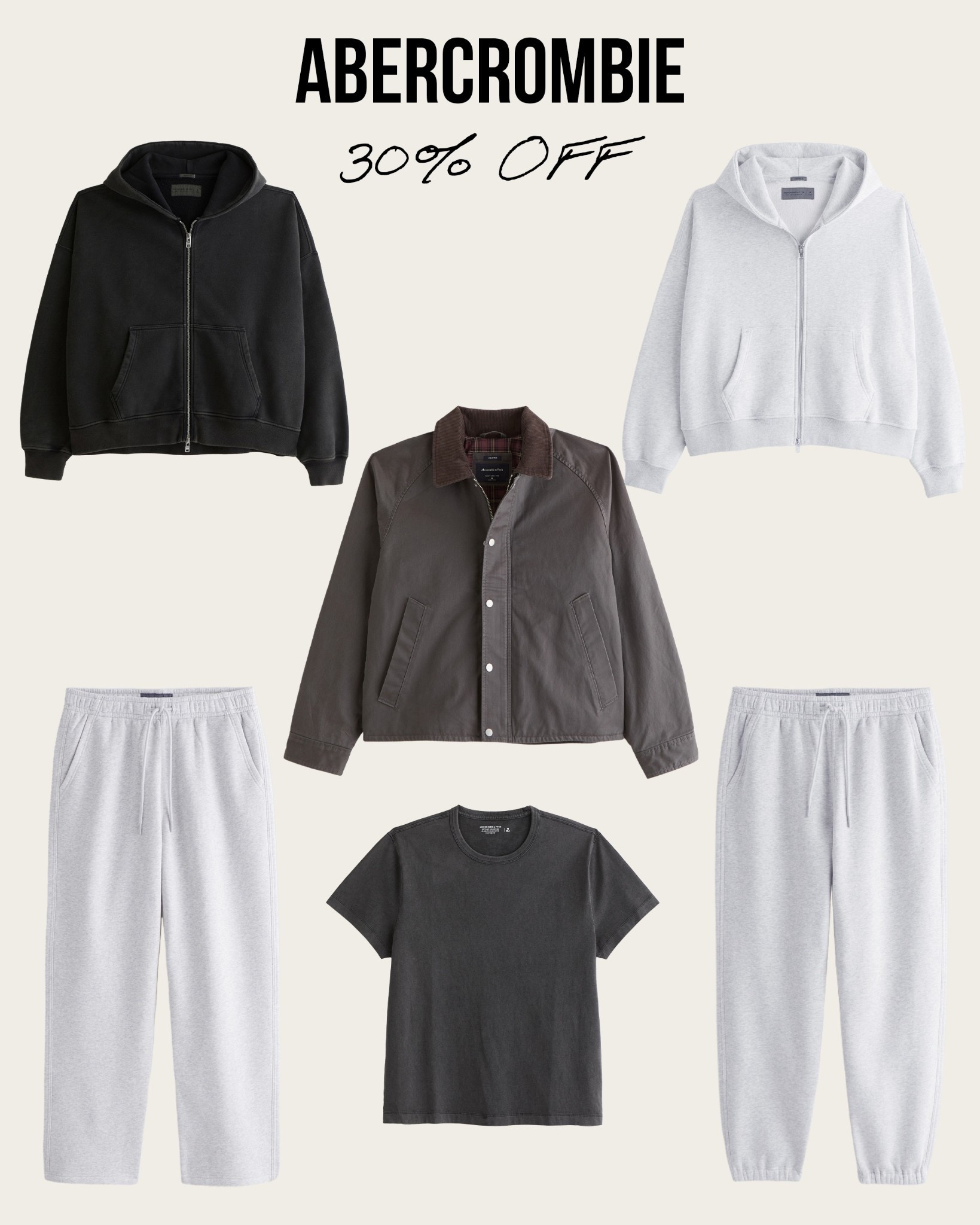 Abercrombie 30% off Black Friday sale (TOP PICKS) EXTRA 15% off with code: AFXLTK

#LTKMens #LTKGiftGuide #LTKCyberWeek