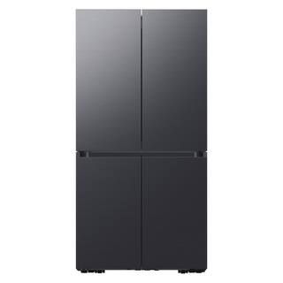 Samsung 23 cu. ft. BESPOKE 4-Door Flex French Door Smart Refrigerator in Matte Black with Customi... | The Home Depot