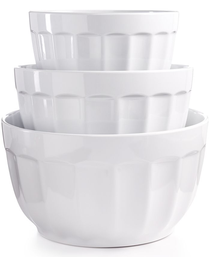 Set of 3 Fluted Melamine Bowls, Created for Macy's | Macys (US)