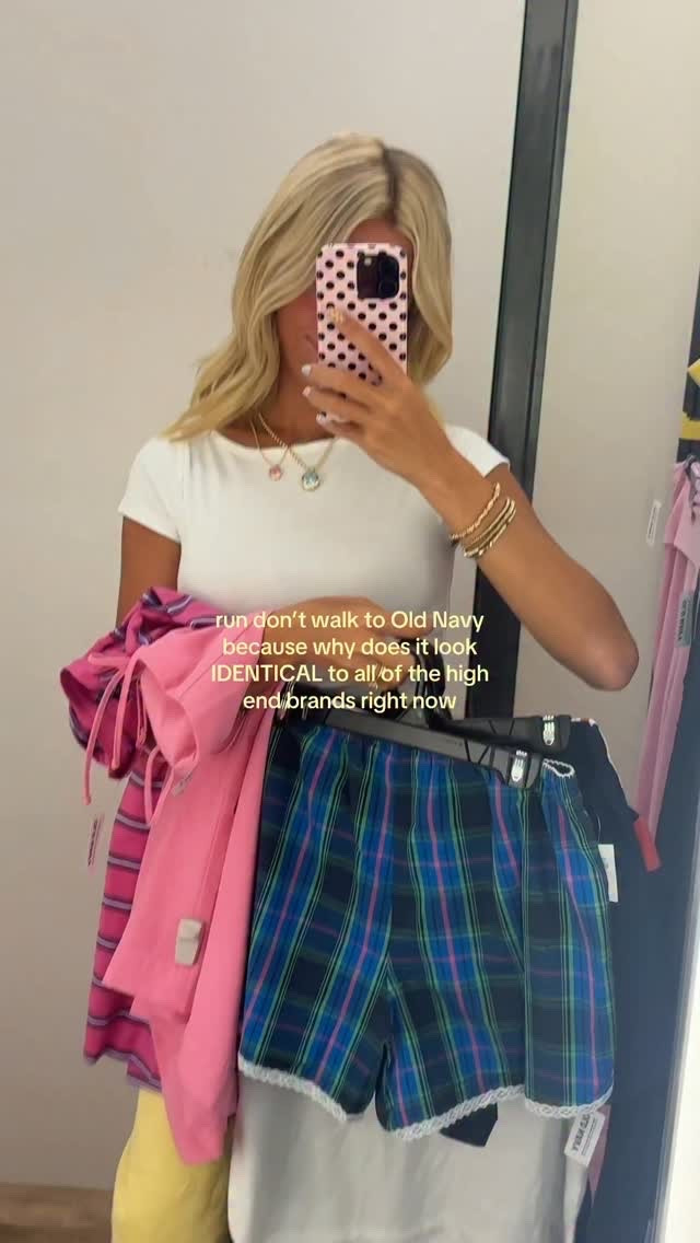@oldnavy killing it right now!!! Looks identical to some other items I almost paid hundreds for! Comment “shop” to have all of these item links sent directly to your DM’s!🩷

#summerfashion #summer #outfitinspo #ootd #oldnavyfinds