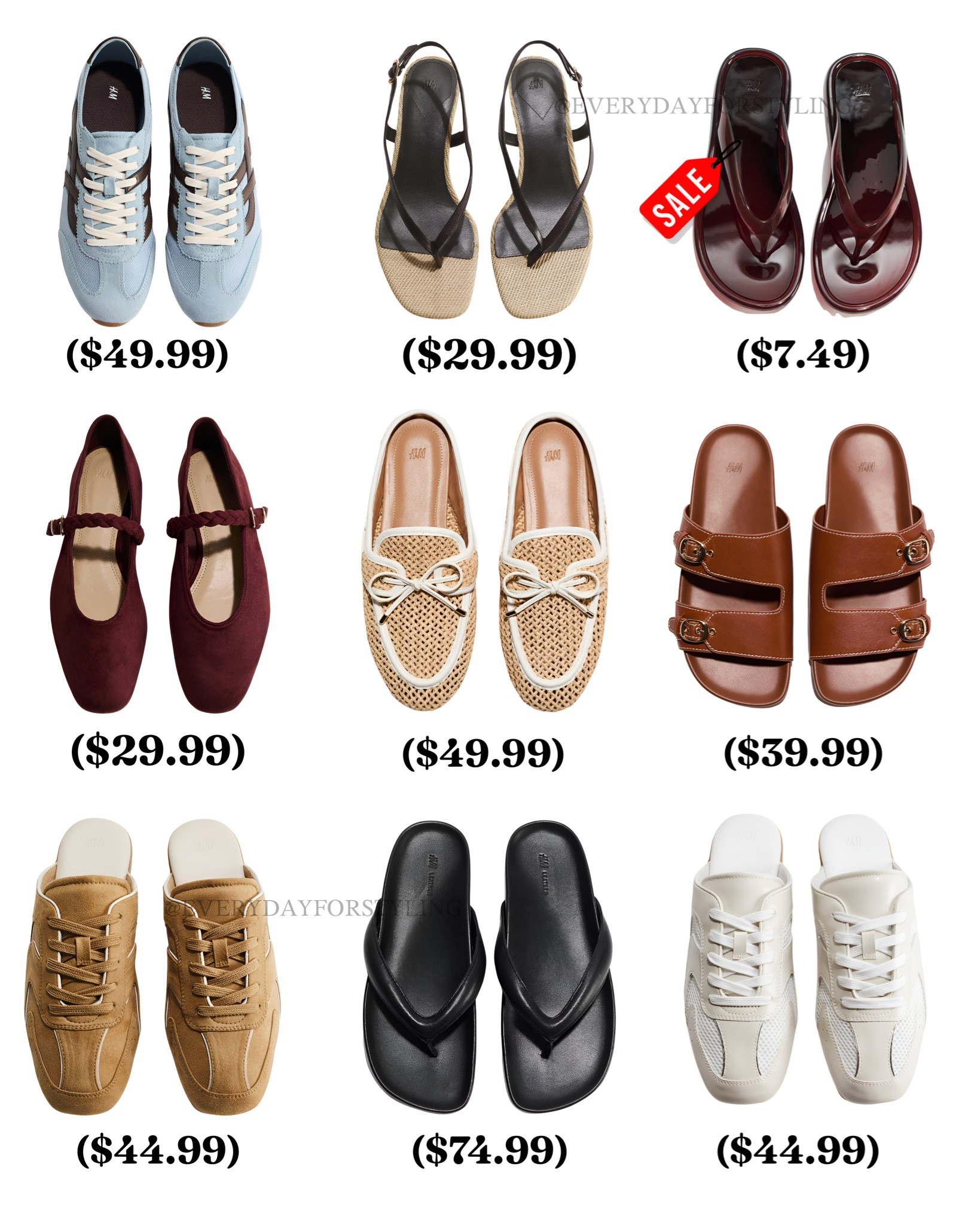 The H&M shoes everyone will be wearing this season… and some are under $15 👟🤎

H&M footwear, H&M shoes, H&M sneakers, H&M sandals, H&M ballet flats, H&M loafers, H&M mules, H&M slingback heels, affordable shoes, everyday footwear, comfortable sandals, woven flats, summer shoes, casual sneakers, trendy footwear, neutral shoes, minimalist shoes, chic shoe collection, budget fashion finds, stylish H&M finds

#HMFootwearFinds #AffordableShoeStyle #ShoeTrends2026 #ViralHMShoes #HMNewIn

#LTKootd #LTKTravel #LTKWorkwear