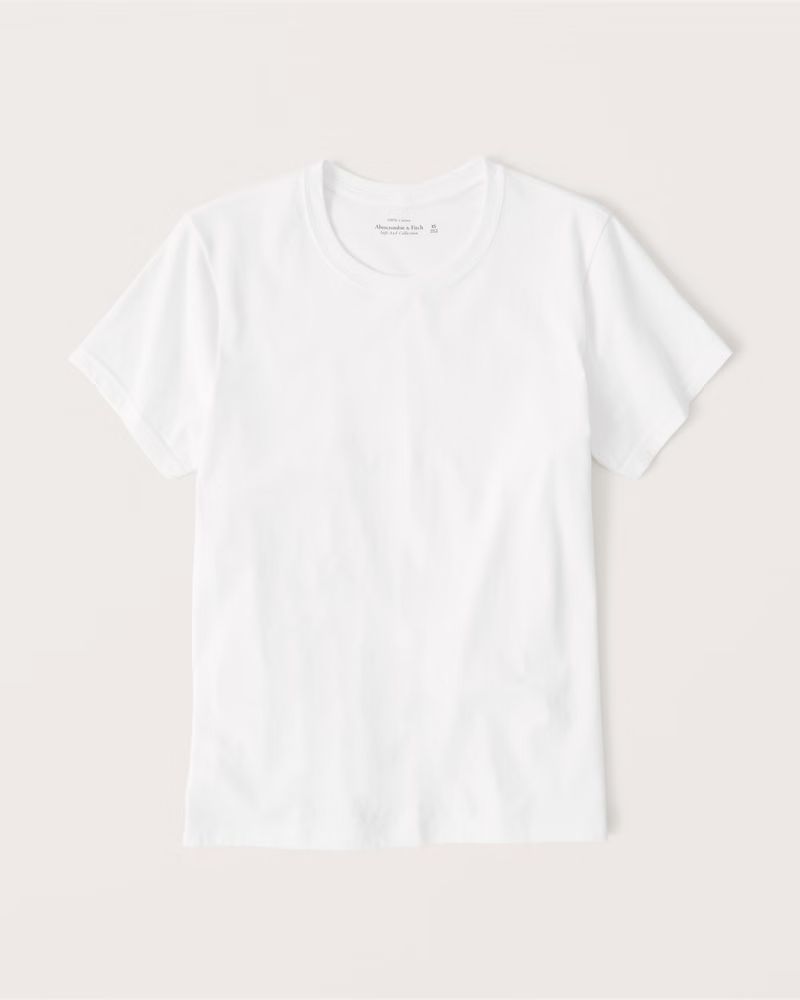 Women's Short-Sleeve Relaxed Tee | Women's Fall Outfitting | Abercrombie.com | Abercrombie & Fitch (UK)