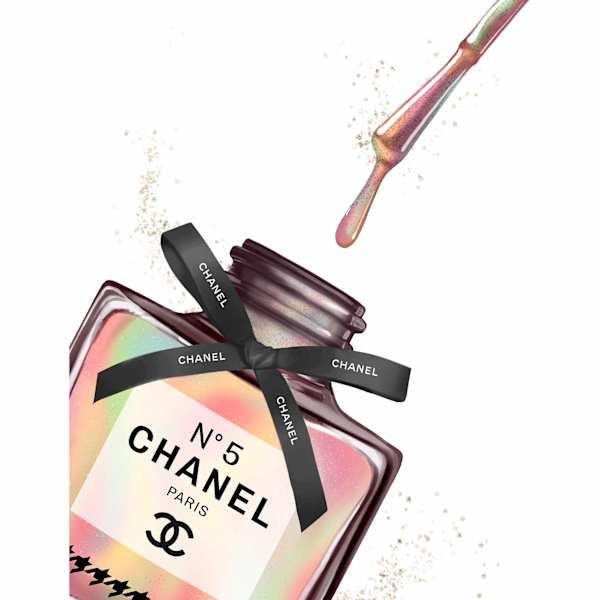 Luxury Goods Fashion Nail Polish Bottle Canvas Wall Art, 12x16 | At Home