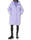 Amazon Essentials Women's Oversized Long Puffer Jacket (Available in Plus Size), Purple, X-Large | Amazon (US)