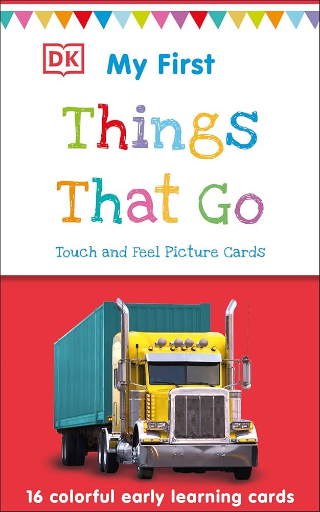 My First Touch and Feel Picture Cards: Things That Go (My First Board Books) | Amazon (US)