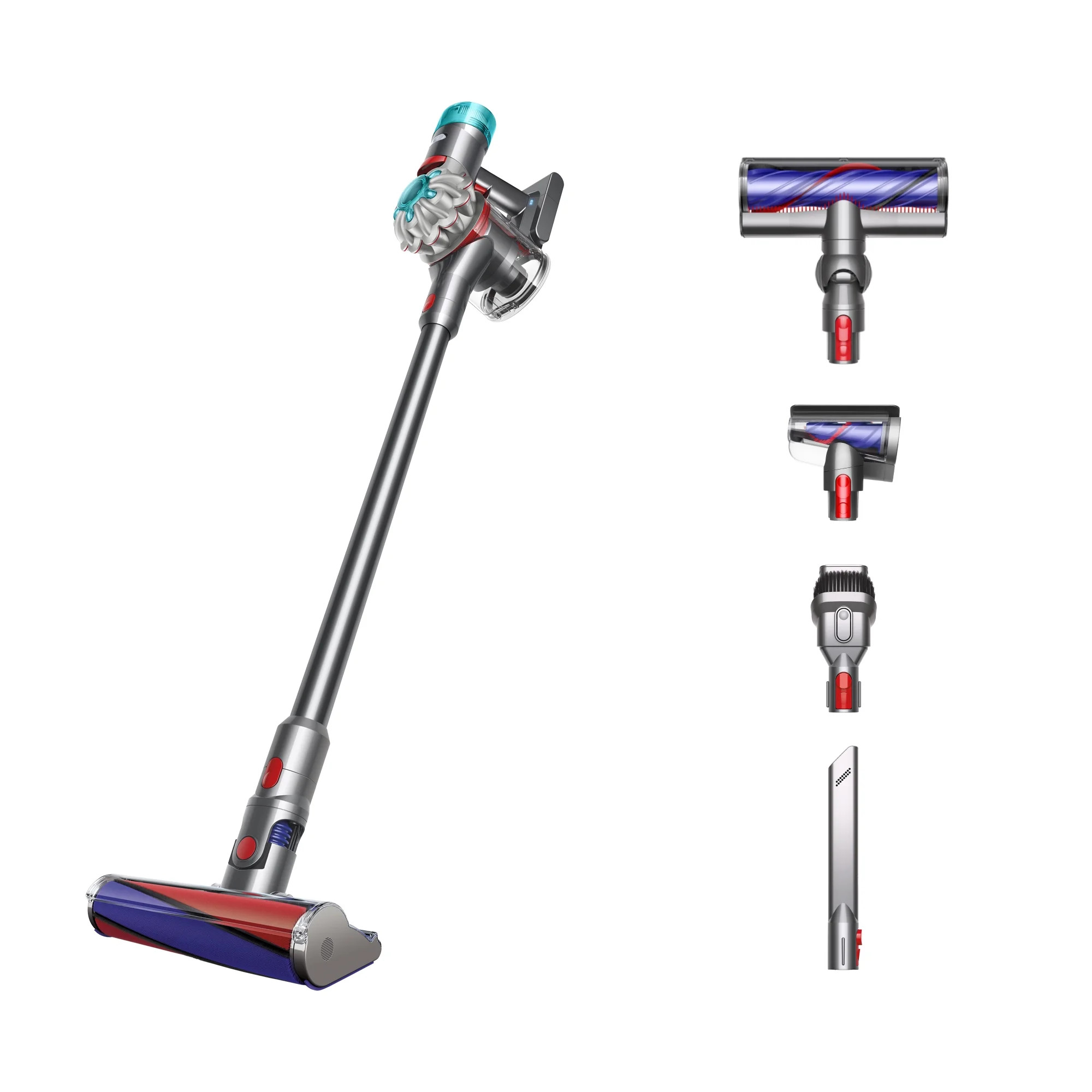 Dyson V8 Absolute Cordless Vacuum | Silver/Nickel | New - Walmart.com | Walmart (US)
