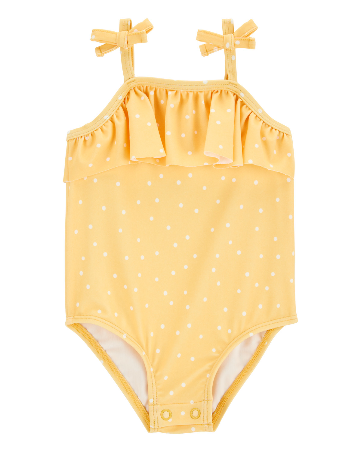 Baby 1-Piece Polka Dot Swimsuit - Yellow - Carter's | Carter's | Carter's Inc