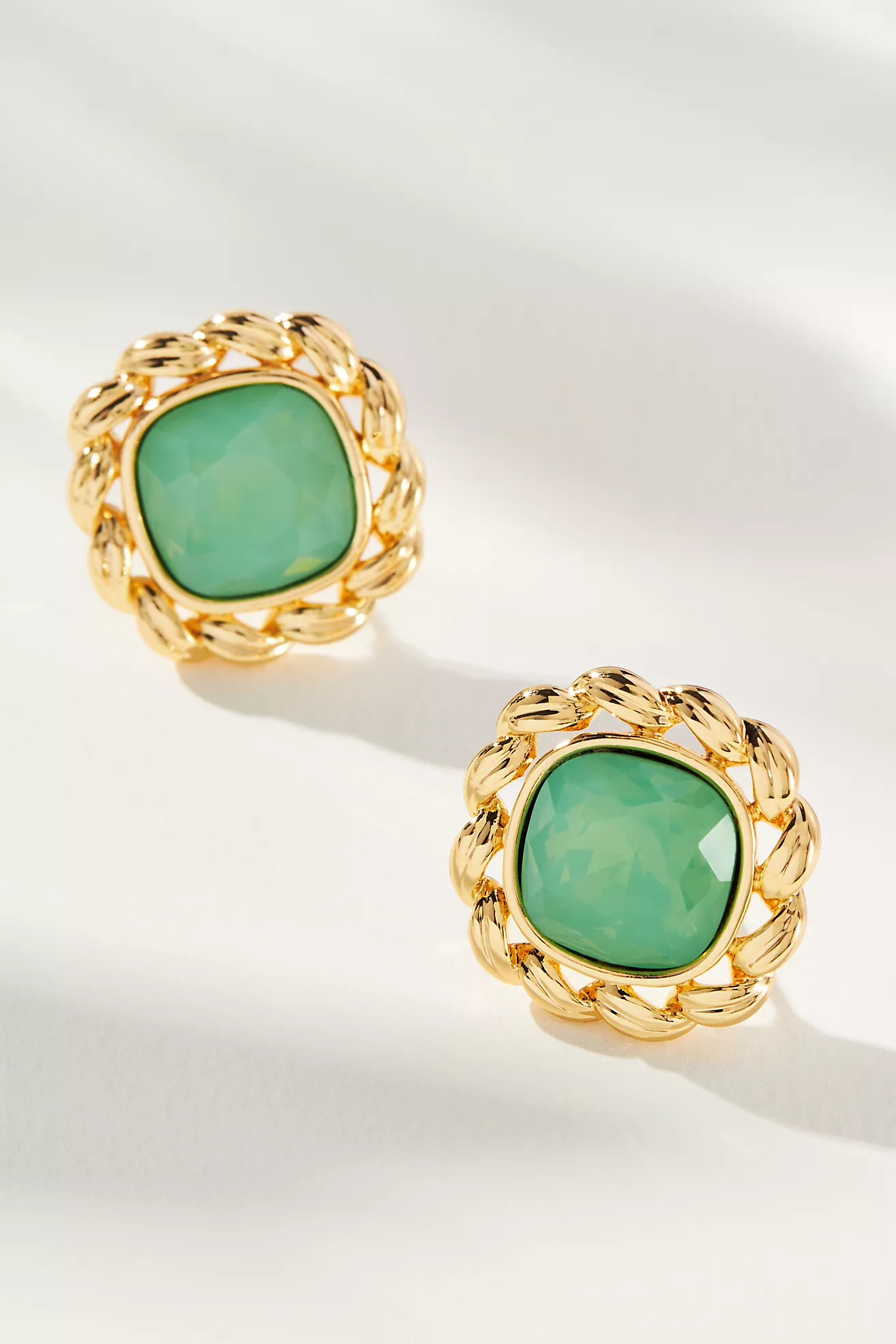 Nautical Crystal Post Earrings | Anthropologie (US)