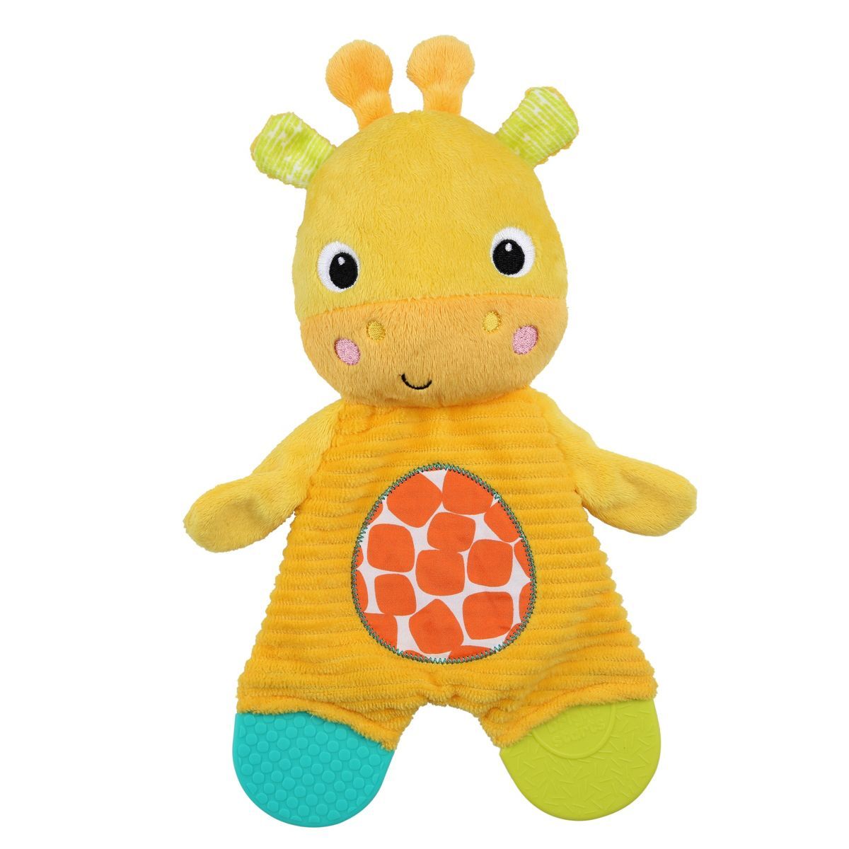 Bright Starts Snuggle Teethe Plush Teething Baby Toy – Giraffe | Target