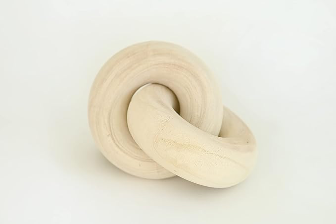 Rool - Living Room Decor Wood Knot, Wood Chain Link Decor, Shelf Decor, Home Decorations for Livi... | Amazon (US)