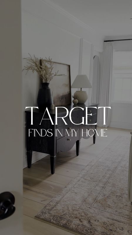 Target finds! Cream lamp, boucle ottomans, round side table, wood accent table, tv stand 

#LTKhome #LTKstyletip