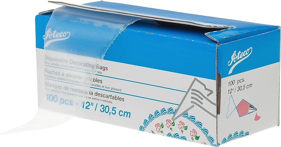 Ateco 100pcs 12inches Disposable decorating Bags | Amazon (US)