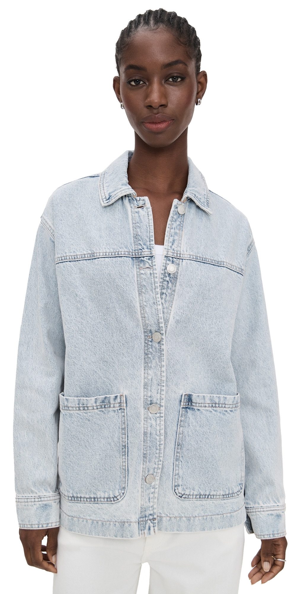 Z Supply On The Road Denim Jacket Faded Indigo S | Shopbop
