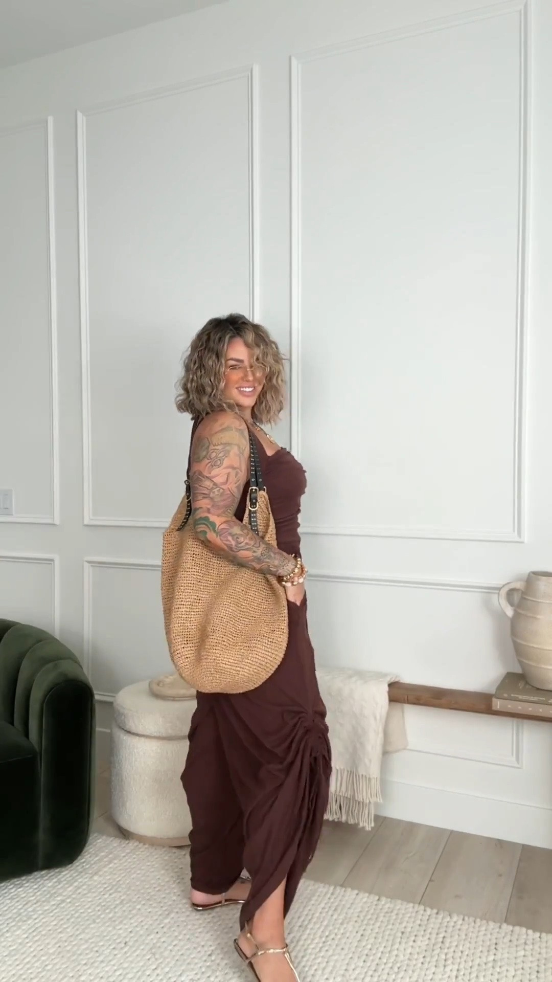 Jumpsuit was one I got from urban last year and then Amazon came out with the look for less this year and it’s the exact same ! I bought it in xl could have done L 

Also linked my fav strapless bra if you are on the hunt for one. 

All Jewlery is old no links sorry. 

Linked similar sandals 

Use code shaynaslife to save $ on dibs bronzer. 

Also linked my hair tool I used to get this hair. I think I have a tutorial on my IG in hair highlight. 

#amazon #summeroutfits #comfy #bronzer

Comment SHOP below to receive a DM with the link to this post on my LTK ⬇ https://liketk.it/6cTRn

https://liketk.it/6cTRn

#LTKSaleAlert #LTKMidsize