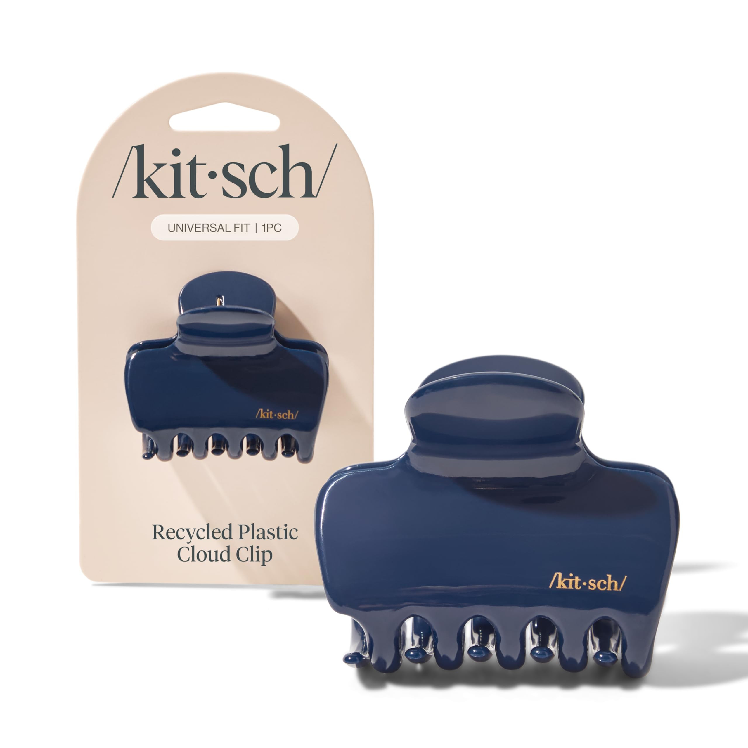 Kitsch Medium Hair Clips for Women – Strong Hold Claw Clips for Thick or Thin Hair – Recycled... | Amazon (US)