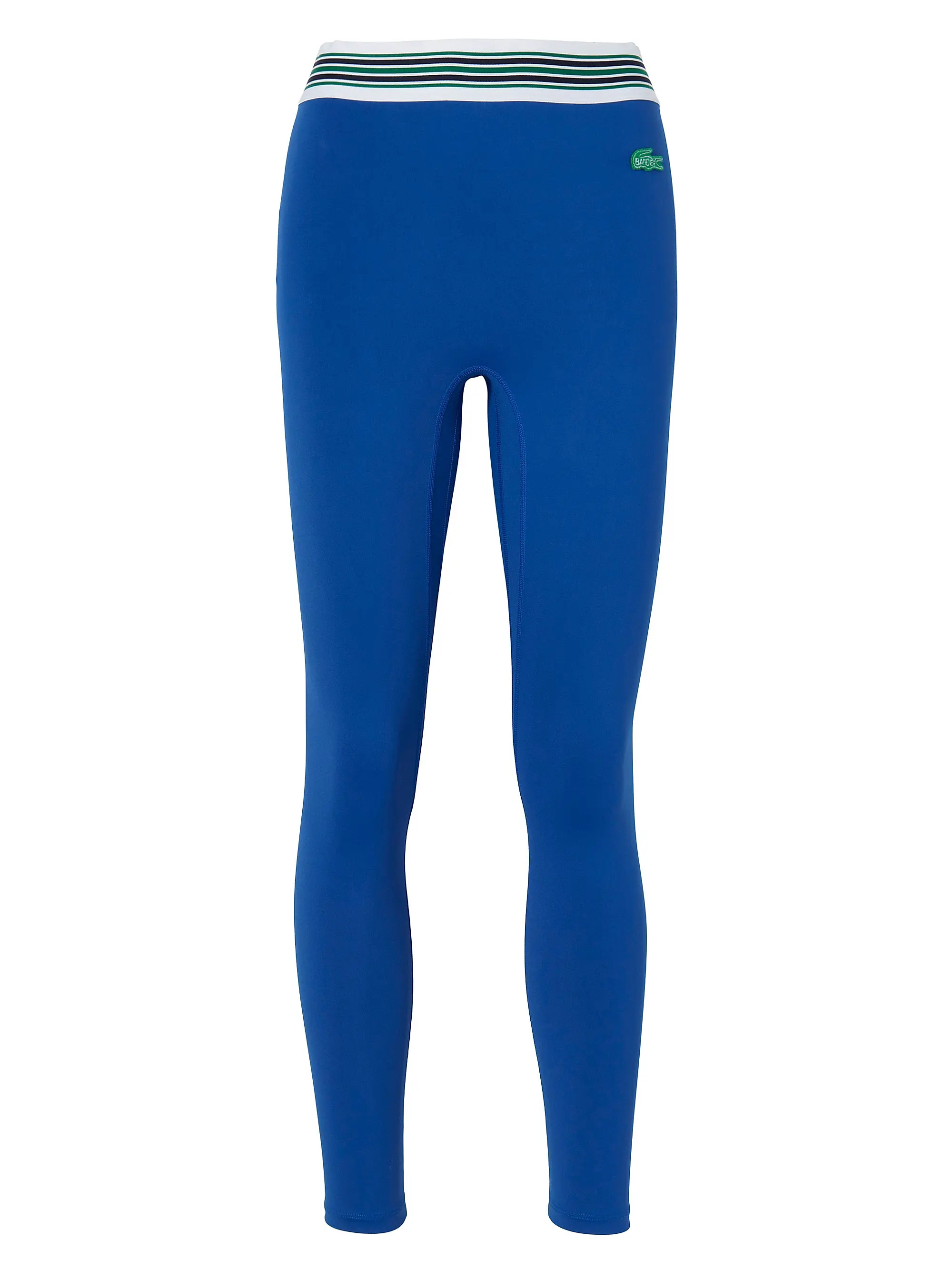 Lacoste x Bandier Stripe High-Rise Crop Leggings | Saks Fifth Avenue