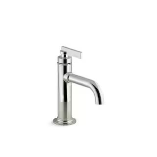Castia By Studio McGee Single-Handle Single-Hole Bathroom Faucet 1.2 GPM in Vibrant Polished Nick... | The Home Depot