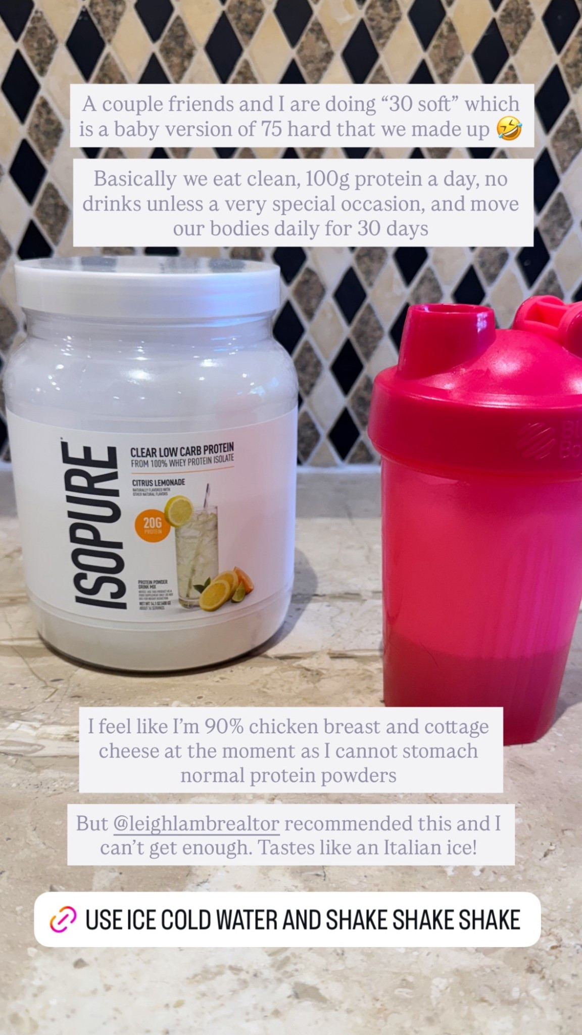 Clear Protein powder


#LTKActive