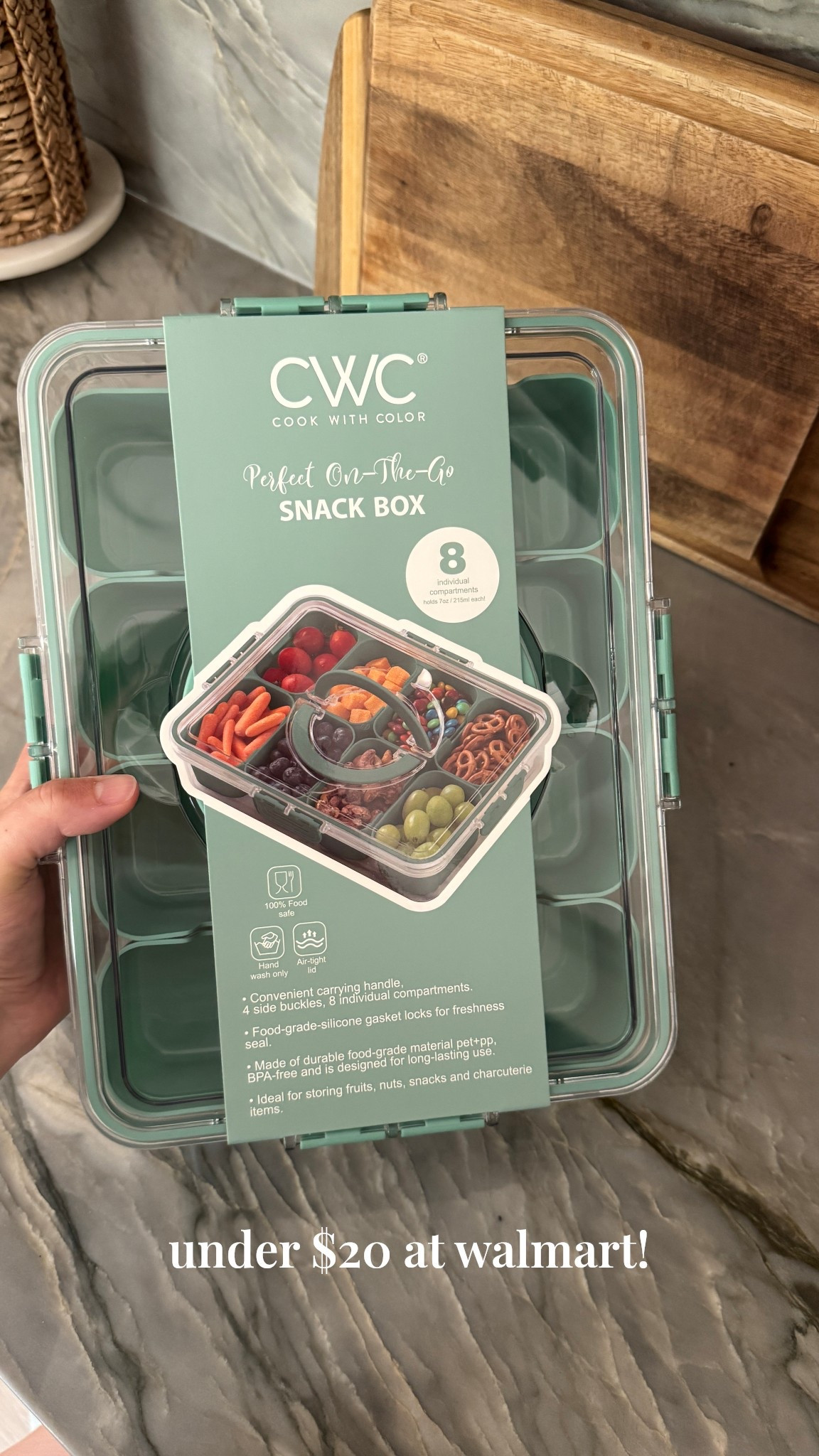 perfect snack box on the go from Walmart! Comes in multiple colors. 

#LTKFindsUnder50 #LTKHome #LTKSummerEdit