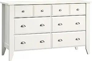 Sauder Shoal Creek Dresser, Soft White finish | Amazon (US)