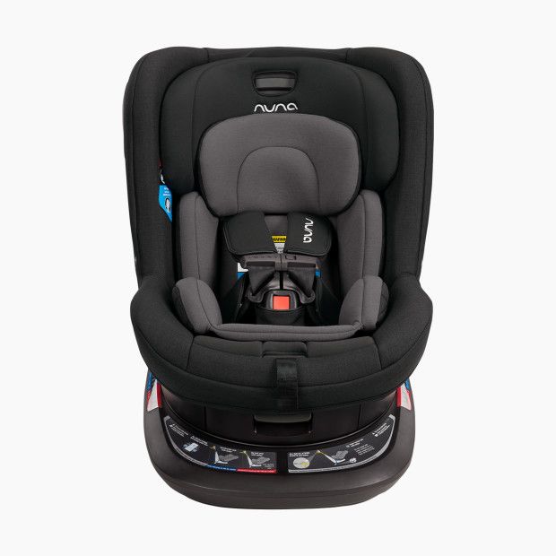 Nuna REVV Rotating Convertible Car Seat in Caviar | Babylist