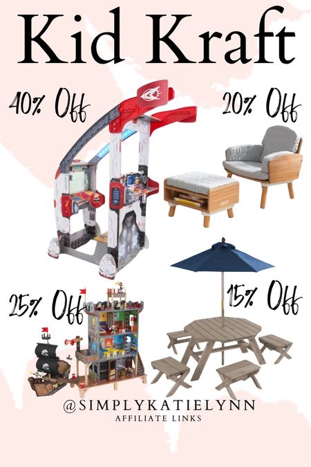 These are so cute for the littles!! Play sets, reading chairs, outdoor play! 

#LTKkids #LTKfamily #LTKsalealert