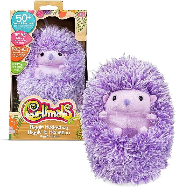 Curlimals - Higgle The Hedgehog - Interactive, Animated, Talking, Giggling Toy Pet, Over 50 Sound... | Amazon (US)