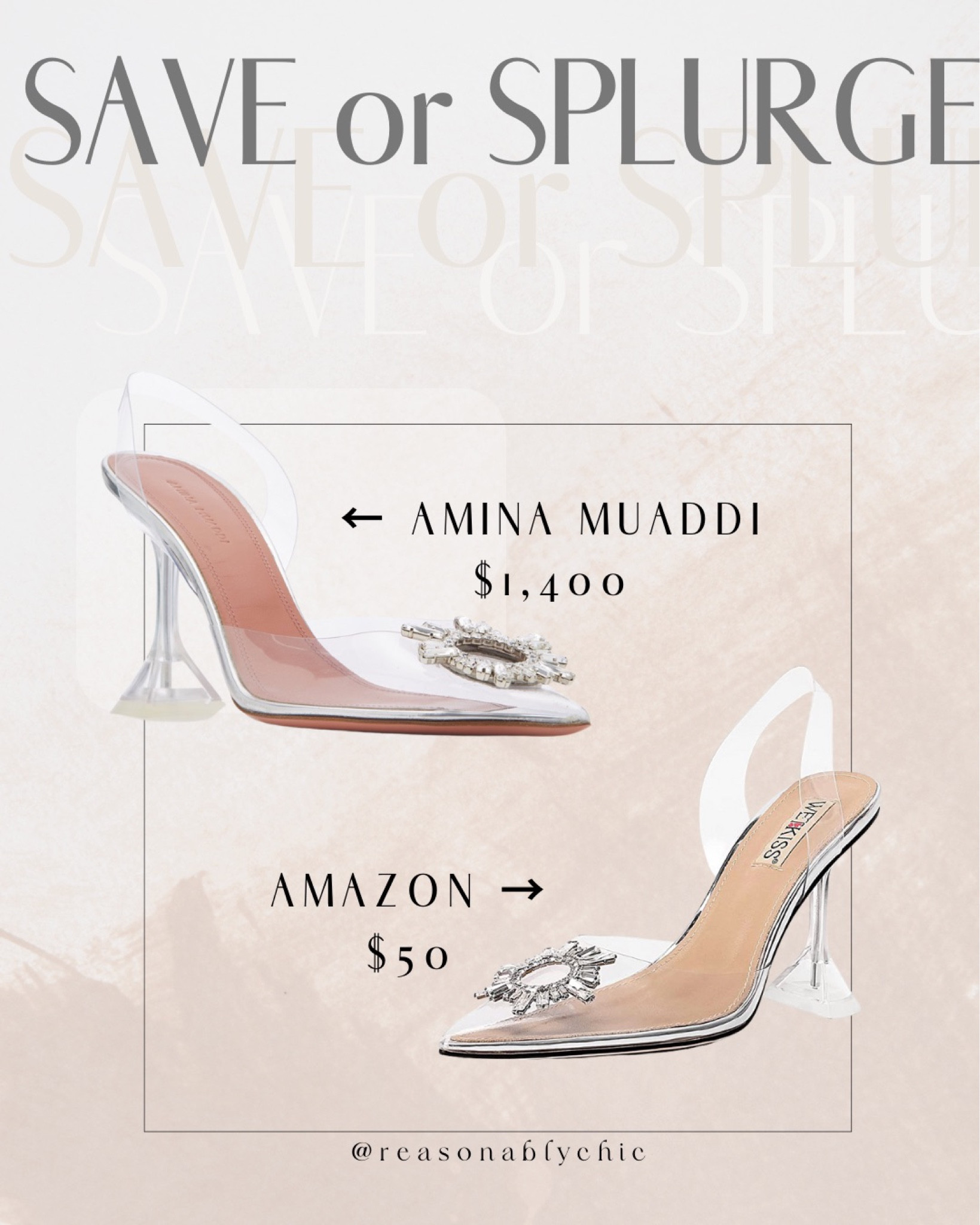 Amina Muaddi Shoes Dupe



Amina Muaddi, shoes, dupes, affordable alternatives, designer-inspired, fashion, footwear, style, budget-friendly, look for less, fashion finds, shoe dupes, trendy, high heels, fashionista, shoe lovers.