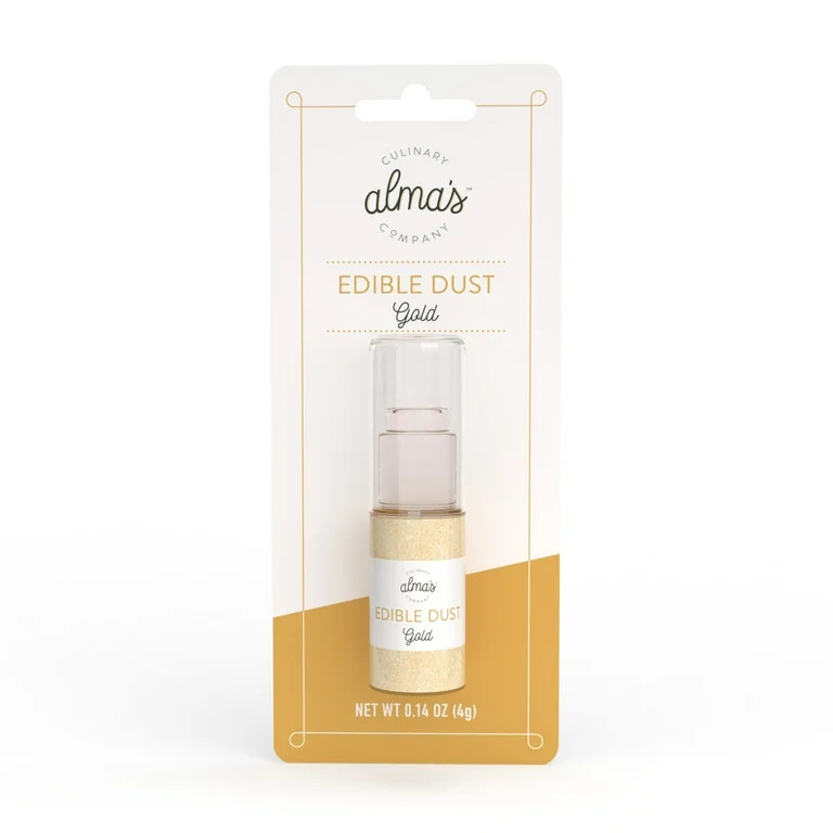 Alma's Gold Edible Dust .14oz Dessert Toppings | Walmart (US)