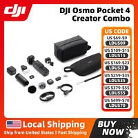 DJI Osmo Pocket 4 Creator Combo 1" CMOS & 4K/240fps 2× Lossless Zoom 107GB Built-In Storage & 800MB/s | AliExpress (US)