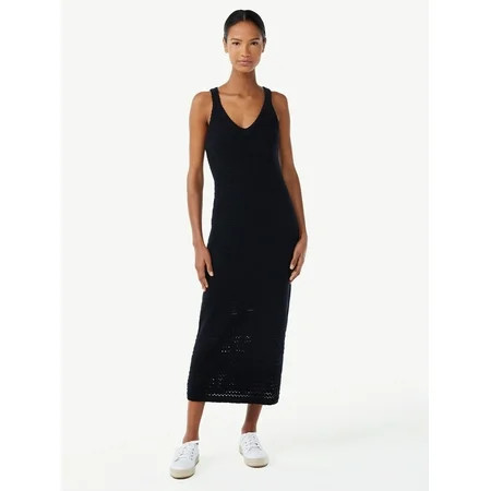 Scoop Women s Crochet Shift Dress | Walmart (US)