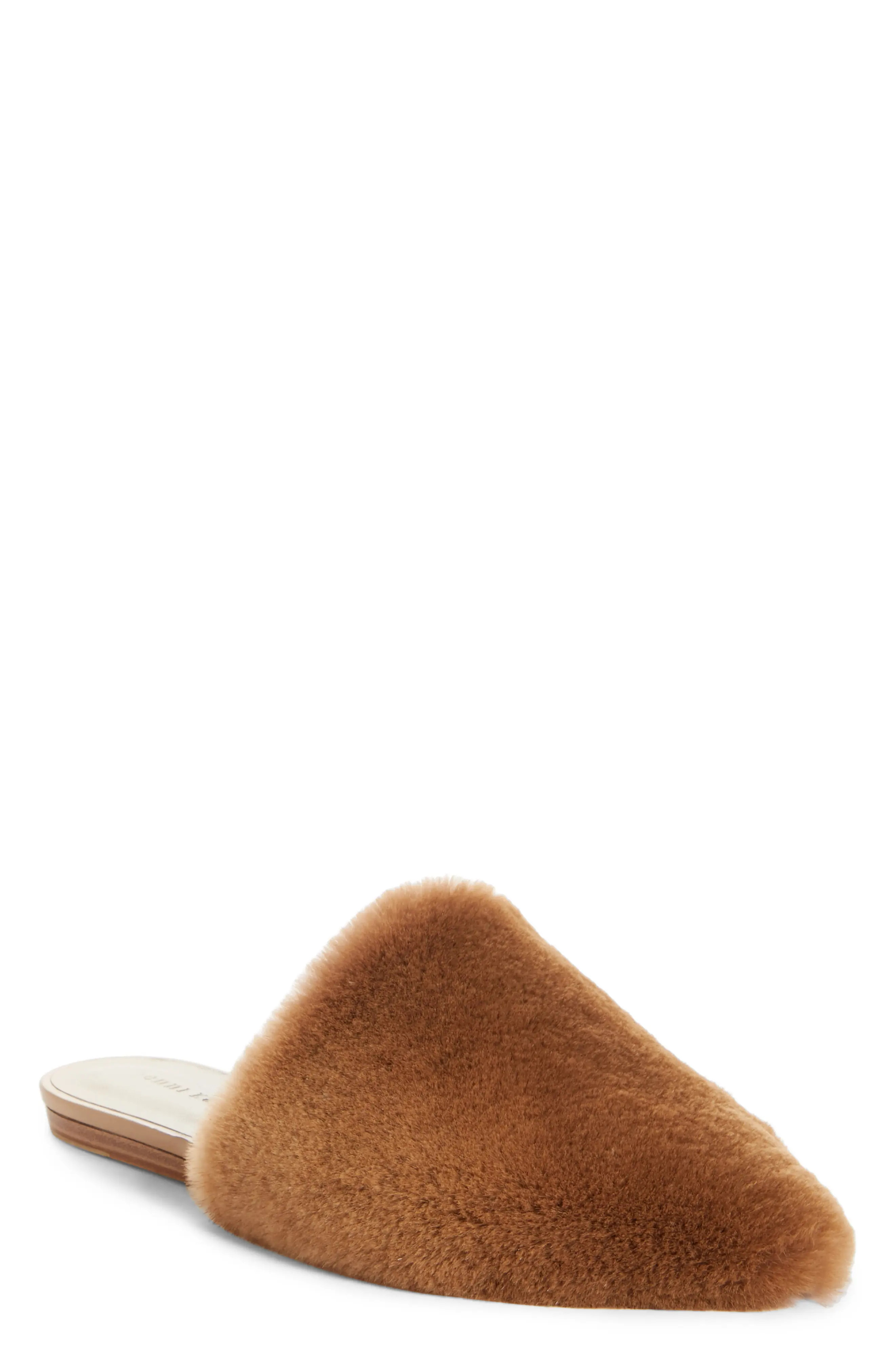 Women's Jenni Kayne Genuine Mink Fur Mule | Nordstrom