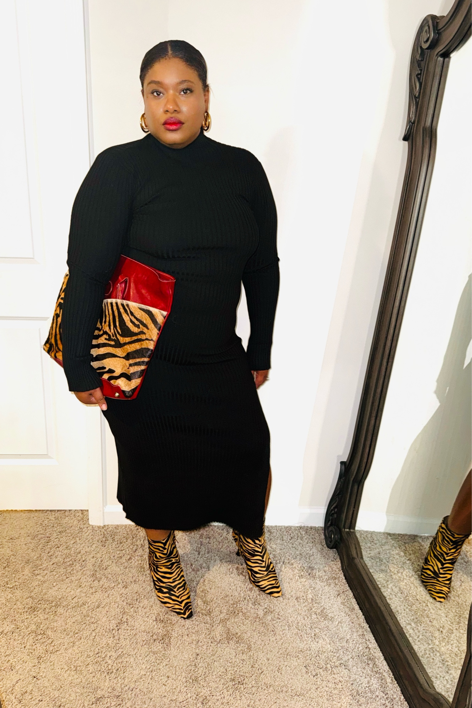 Black ribbed dress

#LTKSeasonal #LTKPlusSize #LTKBeauty