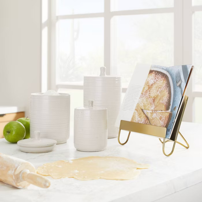 Stainless Steel Kitchen Cookbook Stand - Threshold™ designed with Studio McGee | Target