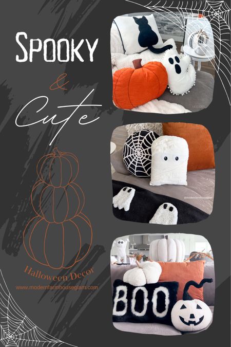 Spooky & Cute Halloween Decor at Modern Farmhouse Glam

Ghost pillow mummy spider Fall decor 

#LTKunder50 

#LTKhome #LTKSeasonal