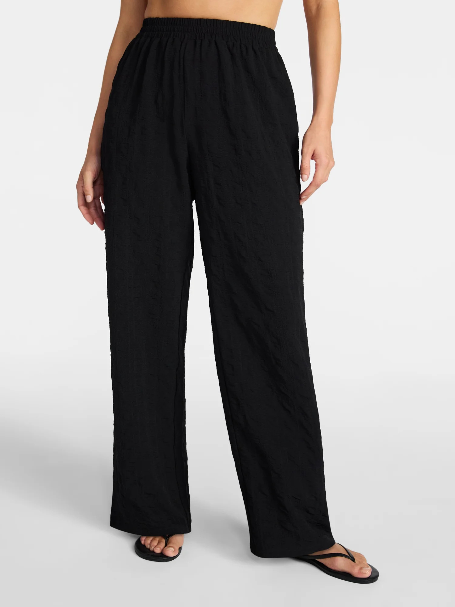 Time and Tru Women's and Women's Plus Size Coverup Pants, Sizes XS-3X | Walmart (US)