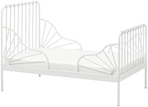 Ikea Minnen Extendable Bed Frame White 703.042.44 | Amazon (US)