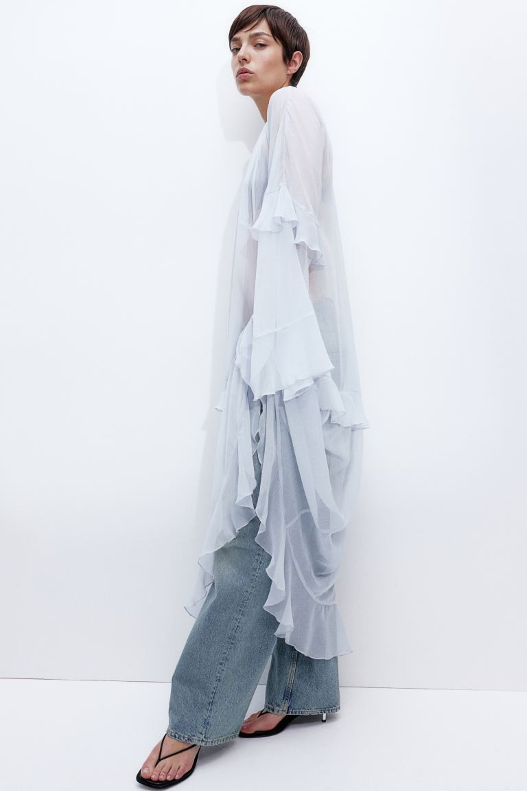 Flounced Chiffon Dress | H&M (US + CA)