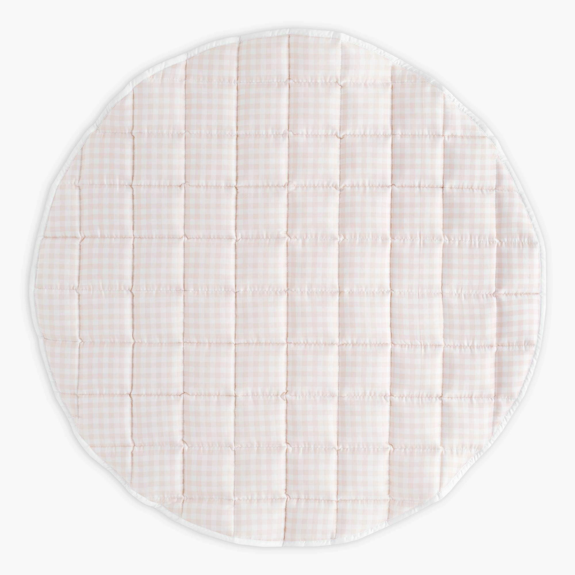 Gooselings | Picnic Gingham Play Mat - Pink - Pink / One Size | Janie and Jack