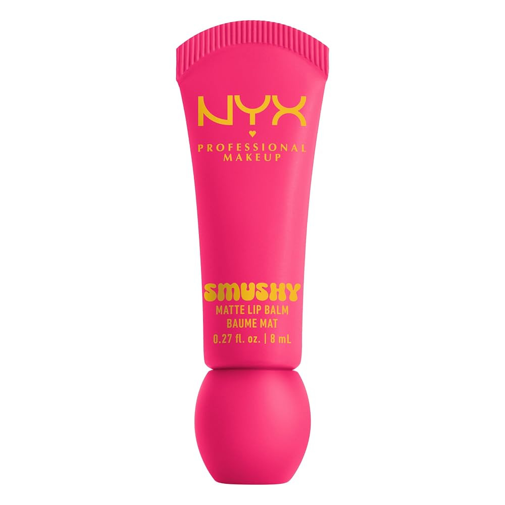 NYX PROFESSIONAL MAKEUP Smushy Matte Lip Balm, Tinted Lip Moisturizer with Soft, Matte Finish - S... | Amazon (US)