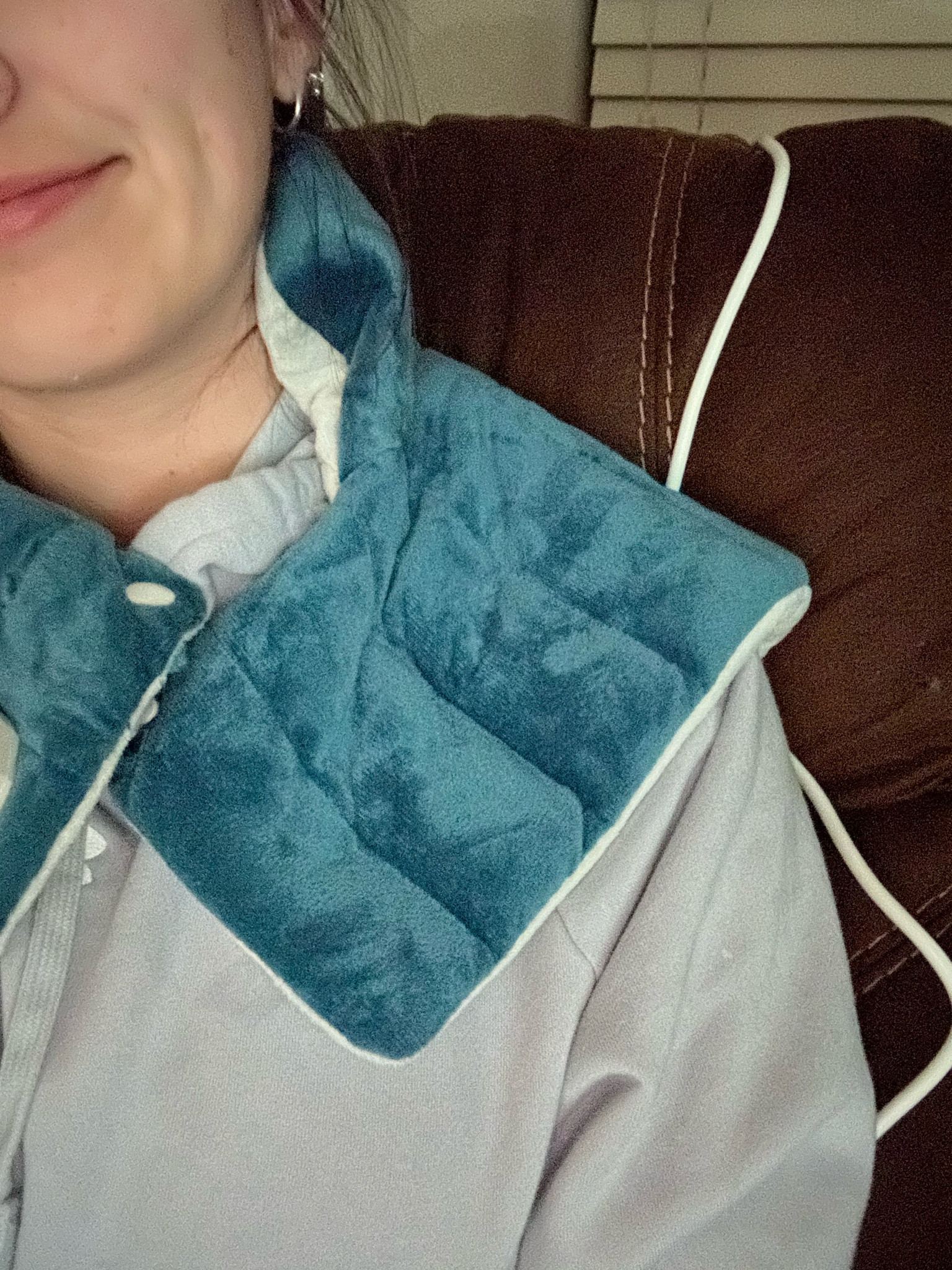Weighted heating pad for your neck and shoulders!!

#LTKActive #LTKFindsUnder50 #LTKGiftGuide