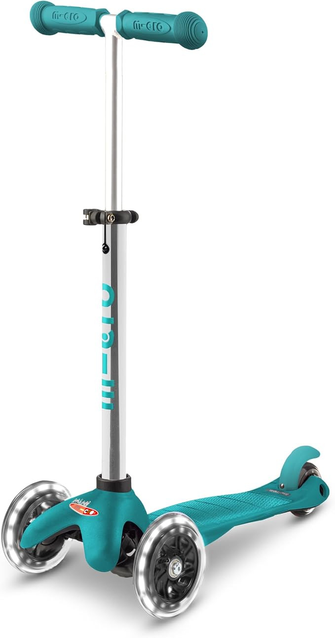 Micro Scooters | Mini Micro Plus LED Children's Scooter | Handlebar Adjustable | Light Up Wheels ... | Amazon (UK)