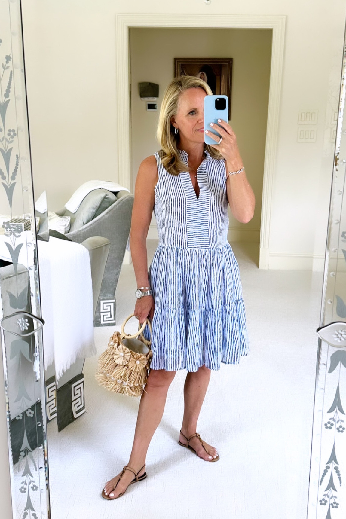 princess polly baby blue dress aliciawoodlifestyle on LTK
